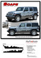 SCAPE : Jeep Wrangler JL Side Door Vinyl Graphics City Scene Body Decal Stripe Kit for 2007-2017 2018 2019 2020 2021 2022 2023 2024 Models - Details