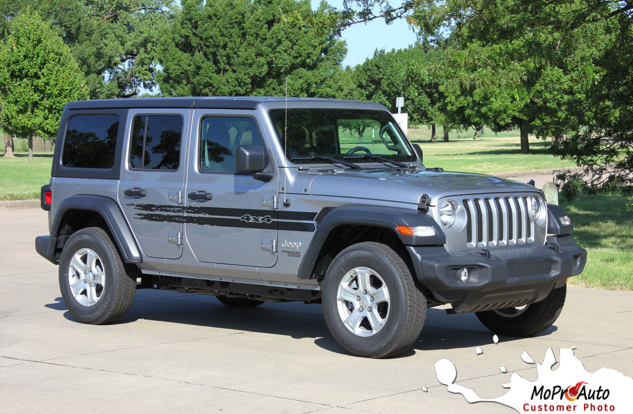 Havoc Jeep Wrangler Jl Side Body Vinyl Graphics Door