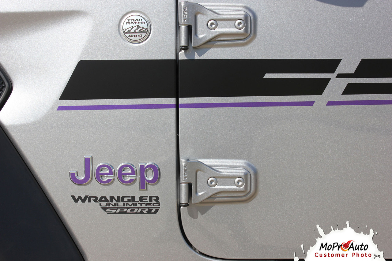 Jeep Wrangler Decals, Jeep Wrangler Stripes, Wrangler Graphics