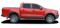 NOMAD ROCKERS - Ford Ranger Lower Rocker Panel Stripes Vinyl Graphics Decals Kit 2019, 2020, 2021, 2022, 2023  (M-PDS-6544)
