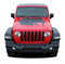 OMEGA HOOD - Jeep Gladiator Hood Decals with Star Vinyl Graphics Stripe Kit for 2020-2023 Models (M-PDS-6697)