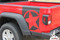 BOOTSTRAP Jeep Gladiator Side Body Star Vinyl Graphics Decal Stripe Kit for 2020-2024 Models  - Customer Photos