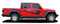 PARAMOUNT SOLID COLOR : Jeep Gladiator Side Body Vinyl Graphics Decal Stripe Kit for 2020-2023 Models (M-PDS-6718)