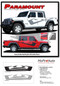 PARAMOUNT : Jeep Gladiator Side Body Vinyl Graphics Decal Stripe Kit for 2020-2024 Models - Details