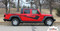 PARAMOUNT SOLID : Jeep Gladiator Side Body Vinyl Graphics Decal Stripe Kit for 2020-2024 Models - Customer Photos
