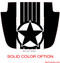 JOURNEY : Jeep Gladiator Hood Decals with Star Vinyl Graphics Stripe Kit for 2020-2024 Models - Details