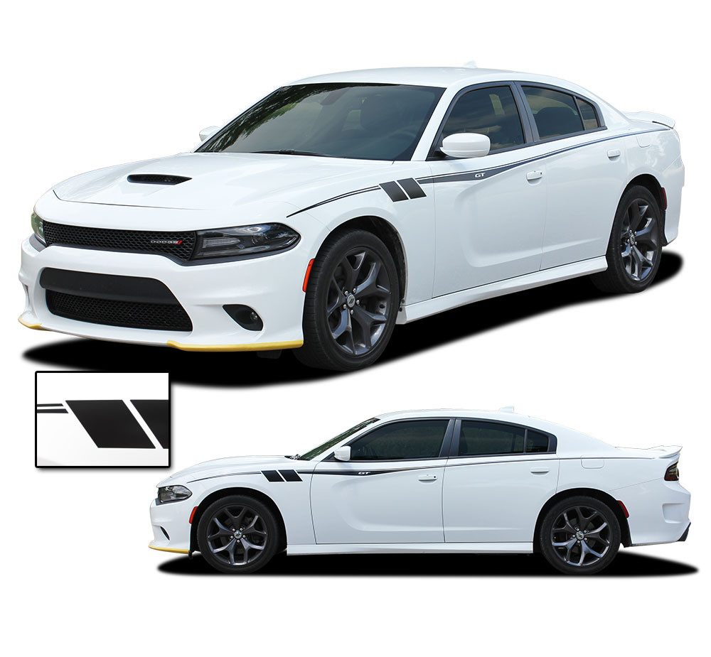 FIERCE : Dodge Charger Body Stripes Side Door Decals Vinyl Graphics fits  2015-2023 - MoProAuto | Professional Vinyl Graphics and Striping