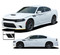 FIERCE - Dodge Charger Body Stripes Side Door Decals Vinyl Graphics fits 2015-2023 (M-PDS-7145)