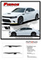 FIERCE - Dodge Charger Body Stripes Side Door Decals Vinyl Graphics fits 2015-2020, 2021 - Details
