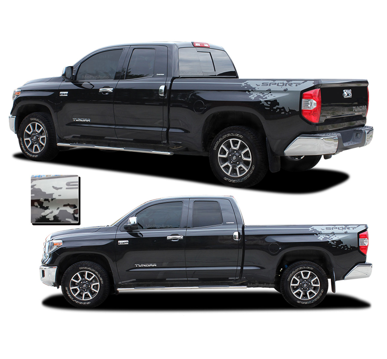 Toyota Tundra TRD PRO Bed Decals 2015 2016 2017 2018 2019 2020 2021 