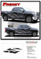 FRENZY : Toyota Tundra Side Body Vinyl Graphics Splash Design Decal Stripes Kit for 2015-2021 Models - Details