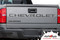 TAILGATE TEXT - 2021, 2022, 2023, 2024 Chevy Colorado Rear Tailgate Letter Decals Text Accent Vinyl Graphic Kit
