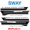 F-150 SWAY - 2021, 2022, 2023, 2024 Ford F-150 Side Body Decals Mid Panel Stripes Vinyl Graphics Kit - Vinyl Sections