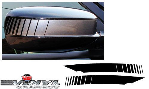 2011-2014 Dodge Charger Strobe Mirror Accents