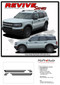 REVIVE - Ford Bronco Sport Retro Side Body Door Stripes Vinyl Graphics Decals Kit for 2021, 2022, 2023, 2024, 2025, 2026 - Details