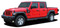 CASCADE : Jeep Gladiator Side Body Mountain Vinyl Graphics Decal Stripe Kit for 2020-2023 Models (M-PDS-7700)