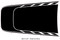2020 EVADE HOOD - Ford Escape Hood Vinyl Graphics Decals Stripes Kit 2020, 2021, 2022, 2023, 2024, 2025 Models - Customer Photos