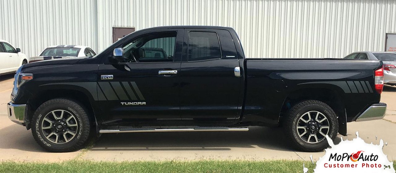 FLICKER Toyota Tundra  Body Accent Striping Vinyl Graphic Decal Kit