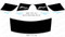 SINISTER SWINGER TAILBAND - Dodge Charger Trunk Stripes Daytona Hemi SRT 392 Decklid Vinyl Graphic Decals Kit 2015-2023 (M-PDS-8714) - Details