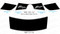 SINISTER SWINGER TAILBAND - Dodge Charger Trunk Stripes Daytona Hemi SRT 392 Decklid Vinyl Graphic Decals Kit 2015-2023 (M-PDS-8714) - Details