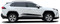 SPLINTER SIDES : Toyota RAV4 Side Door Stripes Vinyl Graphic Accent Decal Kit fits 2019 2020 2021 2022 2023 2024 2025