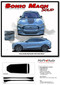 MACH SONIC  SOLID : Ford Mustang Mach-E Hood Stripes Mach E Style Trunk and Side Rocker Rally Decals Vinyl Graphics Kit fits 2021 2022 2023 2024 - Details