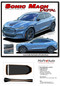 MACH SONIC DIGITAL - Ford Mustang Mach-E Hood Stripes Mach E Style Trunk and Side Rocker Rally Decals Vinyl Graphics Kit fits 2021, 2022, 2023, 2024, 2025, 2026 - Details