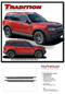TRADITIONS : Ford Bronco Sport Side Body Door Stripes Vinyl Graphics Decals Kit for 2021 2022 2023 2024 - Details