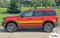 SUNSETTER - Ford Bronco Sport Side Body Door Vinyl Graphics with Hood Stripes Decals Kit for 2021, 2022, 2023, 2024, 2025, 2026
