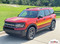 SUNSETTER - Ford Bronco Sport Side Body Door Vinyl Graphics with Hood Stripes Decals Kit for 2021, 2022, 2023, 2024, 2025, 2026