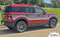 SUNSETTER MONO - Ford Bronco Sport Side Body Door Vinyl Graphics with Hood Stripes Decals Kit for 2021, 2022, 2023, 2024, 2025, 2026 - Customer Photos