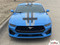 PREMIUM GT RALLY - NEUTRAL - 2024-2026 Ford Mustang GT Racing Stripes Rally Hood Decals Vinyl Graphics Kit - Customer Photos