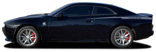 RECHARGE QUARTER PANELS 24 | Dodge Charger Side Stripe Decals fits 2024-2025
