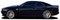 RECHARGE QUARTER PANELS 24 | Dodge Charger Side Stripe Decals fits 2024-2025