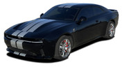 N-CHARGE RALLY 24 | Dodge Charger Racing Stripes Hood Decal Roof Bumpers Vinyl Graphic fits 2024-2026
