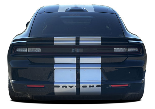 N-CHARGE RALLY 24 | Dodge Charger Racing Stripes Hood Decal Roof Bumpers Vinyl Graphic fits 2024-2026