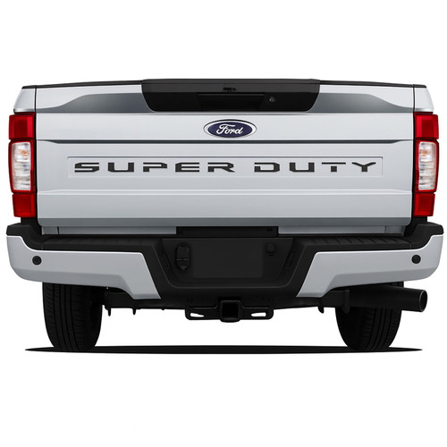 SUPER DUTY TAILGATE LETTERS | 2020-2022 Ford F-250 F-350 Rear Tailgate Text Decals Letter Stripes Vinyl Graphics (M-PDS-8087)
