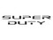 SUPER DUTY HOOD LETTERS | 2023-2026 Ford F-250 F-350 Hood Text Decals Letter Stripes Vinyl Graphics (M-PDS-8974)