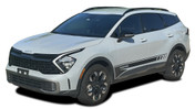 VERTEX | Kia Sportage Decals Body Accent Stripes Vinyl Graphic Kit fits 2023-2026 Kia Sportage (M-PDS-10215)