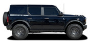PLATEAU (Thin) | Ford Bronco Side Stripes Upper Body Decals Vinyl Graphics Kit for 2021-2026 (M-PDS-10382)