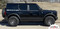 Customer photos of PLATEAU (Thin) Ford Bronco Side Stripes Upper Body Decals Vinyl Graphics Kit for 2021-2026