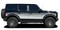 SUNSETTER XL (Mono) | Ford Bronco Side Body Door Vinyl Graphics Decals Kit for 2021-2026 (M-PDS-10022)