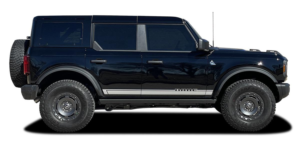 2021, 2022, 2023, 2024, 2025, 2026 Ford Bronco BEAM Vinyl Graphics and Decals Kit - MoProAuto Pro Design Series
