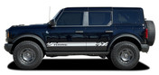 CHATTER | Ford Bronco Side Body Lower Rocker Panel Door Stripes Decals Vinyl Graphics Kit for 2021-2026