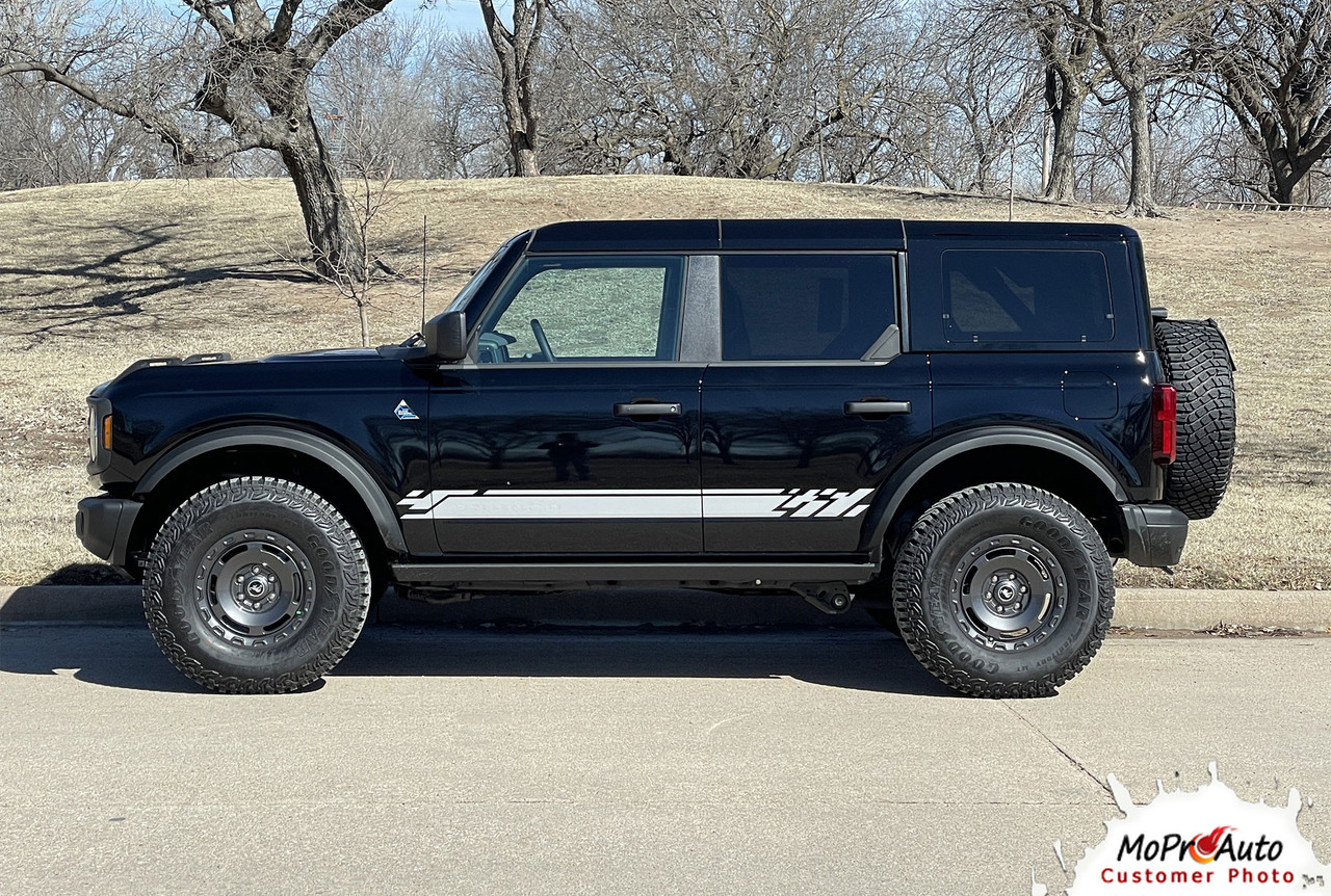 Ford Bronco CHATTER : Ford Bronco FULL SIZE Door Vinyl Graphics Pictures