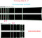 Vinyl Section Details for N-CHARGE SIXPACK RALLY 26 | Dodge Charger Sixpack Racing Stripes Hood Decal Roof Bumpers Vinyl Graphic fits 2026-2027
