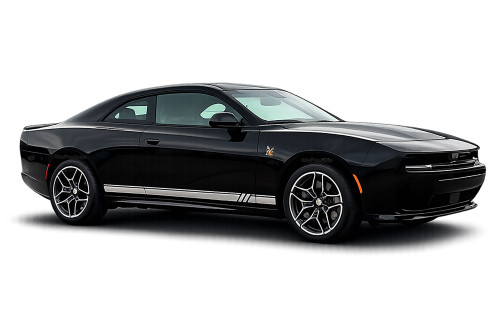 CHARGER ROCKER 2 | Dodge Charger Lower Door Panel Stripes Vinyl Graphic Decals Kit 2024-2027 (M-PDS-10616)