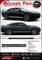 CHARGER ROCKER 2 | Dodge Charger Lower Door Panel Stripes Vinyl Graphic Decals Kit 2024-2027 (M-PDS-10616)
