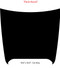 Details of PACK HOOD, fits Dodge Charger Hood Graphic Sixpack OEM Style Decals Kit 2024-2027