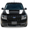 MAV CHANNEL HOOD | Ford Maverick Hood Stripes Vinyl Graphics Decals Kit 2022-2026 (M-PDS-10648)